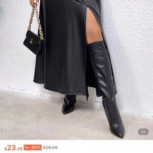 Shein Pleather Skirt
